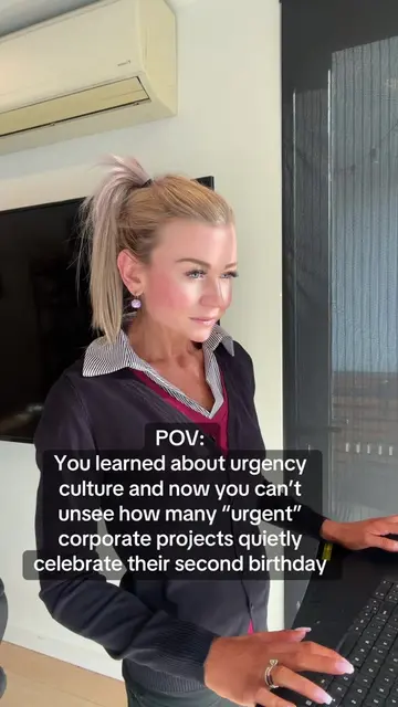 Apparently “urgent” is a long-term strategic category. #corporatehumor #corporat