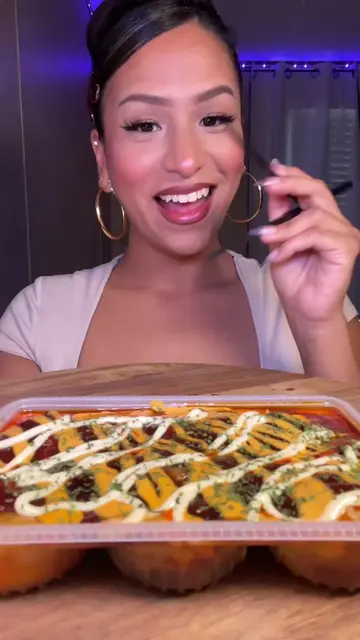 I know y’all are about to come for me 😭 #mukbang #mukbangasmr #mukbangvideo #ea