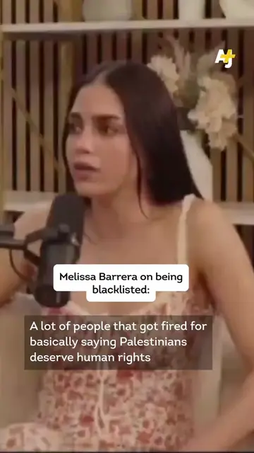 Melissa Barrera was fired in 2023 from “Scream 7” for saying Palestinians deserv