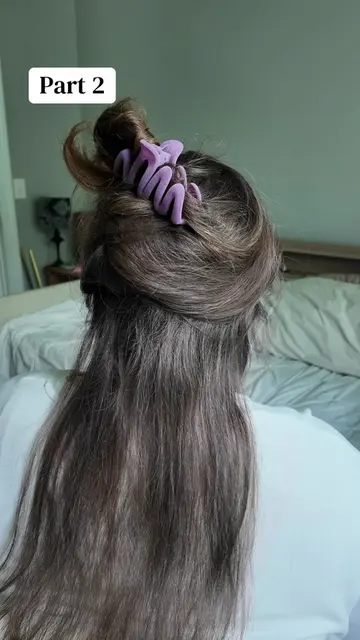 Part 2 heat attempt Marcel curling iron #asmr #hair #tingles #satisfying #asmrsa
