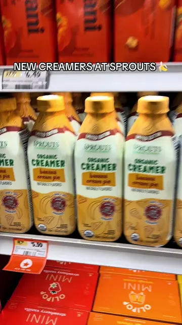 MORE BANANA BREAD CREAMERS??? SIGN ME UP!!!  Sprouts banana cream pie creamer + 