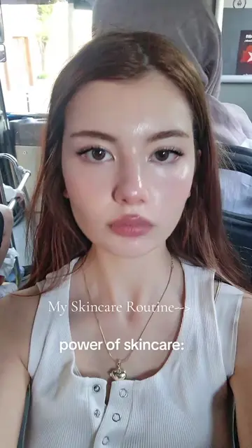 İ have a dry skin ⚠️⚠️ #skincareroutine #glassskin #tutorial #skincaretips #Beau