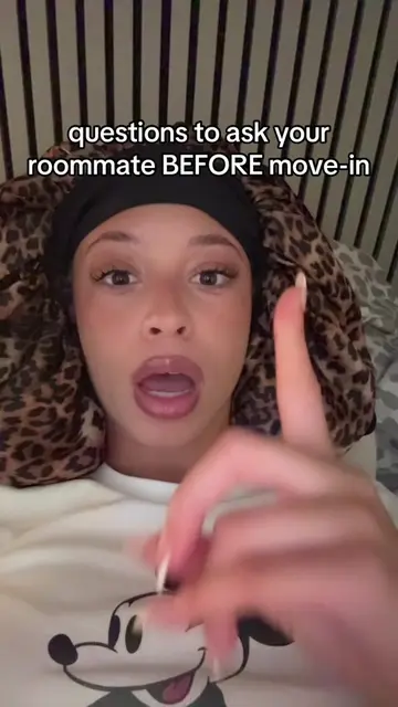 asking your roomie the right questions can literally SAVE your year 🫡💋share th