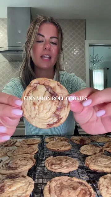 CINNAMON ROLL COOKIES 🤎🍪 Soft, buttery cookies loaded with that cinnamon-roll 