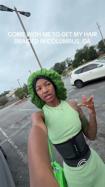 @saniyahharley my first time getting lemonade braids and they are soooooo cute �