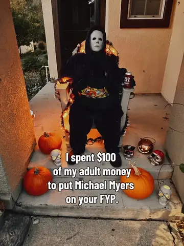 Some women spend $100 at Target. I spent mine making sure Michael Myers appeared