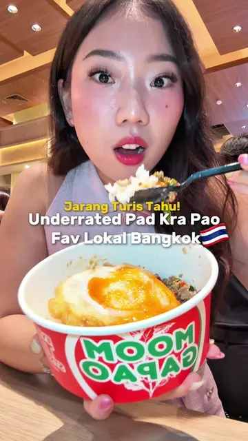 Jarang turis tahu! 👀🇹🇭 Underrated Pad Kra Pao yang jadi fav lokal Bangkok! Ak