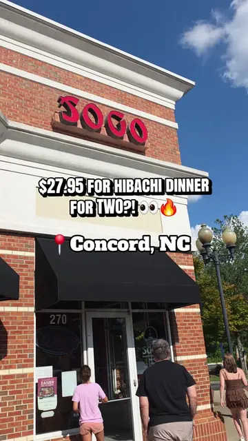 $27.95 for a hibachi dinner for TWO?! 👀🔥 If you love hibachi but don’t love th