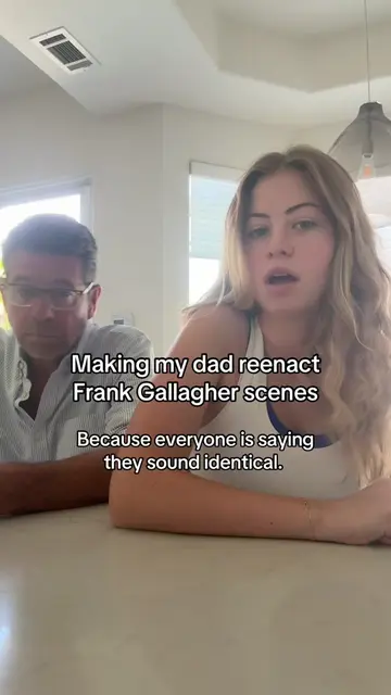 Someone hire him as a voice actor  #fyp #viral #frankgallgher #shamless #funny 