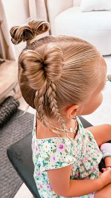 This is your sign to save this back-to-school hairstyle 🙌 Cute, neat, and guara
