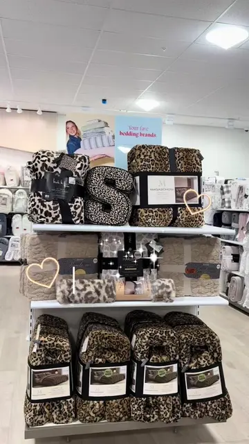 A whole paradise of leopard/animal print at @HomeGoods #comeshoppingwithme #leop
