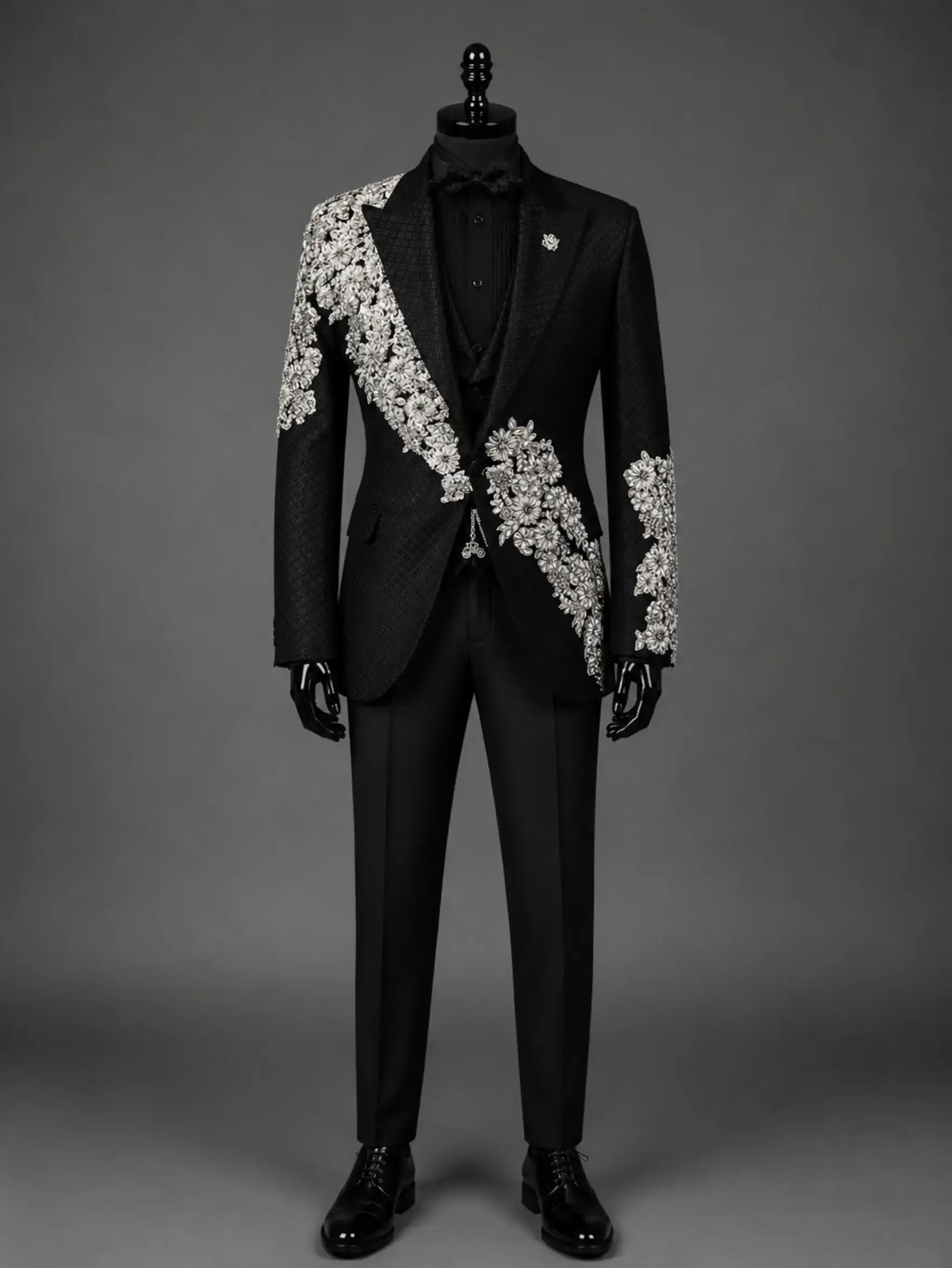 Tailored wedding tuxedo suit for the grooms for as low as 20k..for inquiries cal