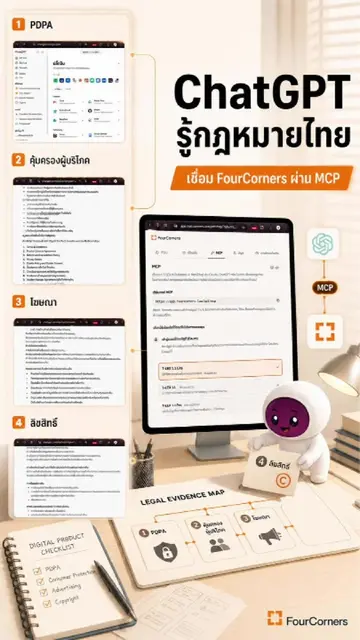 เรามาเปลี่ยน ChatGPT เป็นผู้ช่วยกฎหมายที่เข้าใจกฎหมายไทยจริง ๆ กันเถอะ ผมลองเชื่
