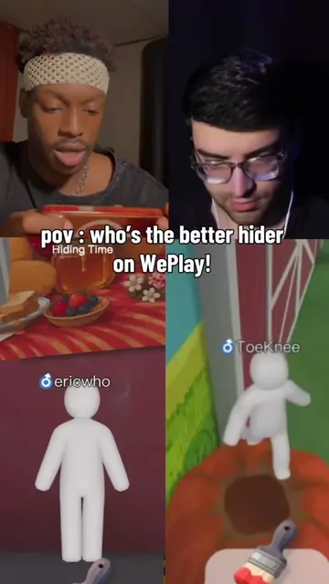 who’s the better hider? #hideandseek on @WePlayGlobal 