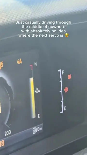 On today’s adventure of life on the road, will we make it to the fuel station…  
