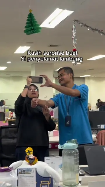 Selamat ulang tahun penyelamat lambung di kantor 🥳🎂 #LifeAtPGN #AdvancingandRi