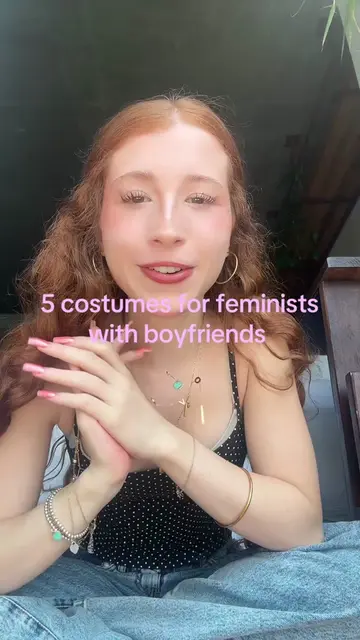 This video is a joke feminism ≠ putting men down #coupleshalloweencostumes #femi