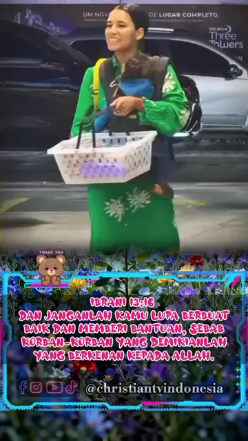 Ibrani 13:16  Dan janganlah kamu lupa berbuat baik dan memberi bantuan, sebab ko