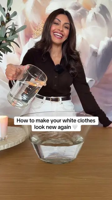 Say goodbye to dingy whites 👋 this method works so well to whiten and brighten 