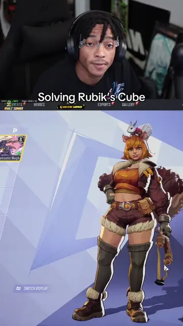 Playing Squirrel Girl with my feet while solving a Rubik’s cube #fyp #marvel #ma