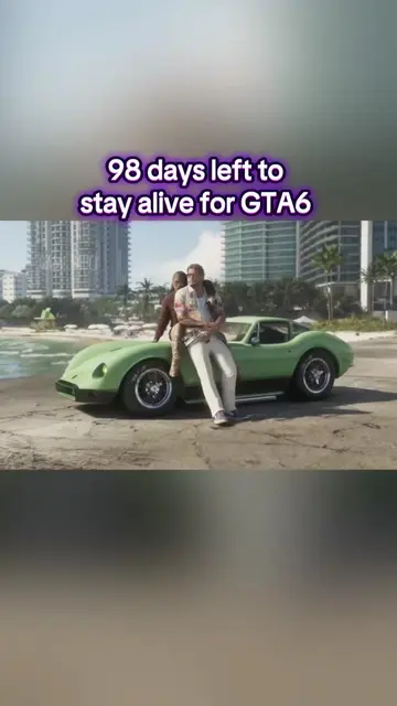 98 days until GTA6 officially releases.  We counting down⏳🌴 #gta6 #gta6edit #gt