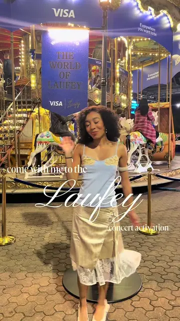 Come with me to the most magical @Visa Australia activation outside of Laufey’s 