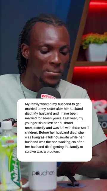 My Sister Must Marry My Husband  At what point does family responsibility become