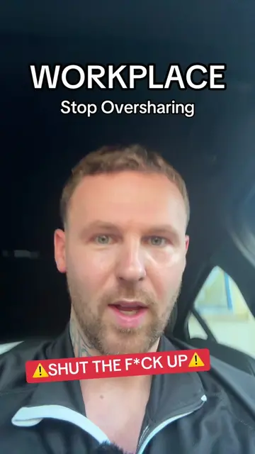 STOP oversharing in the workplace #workplace #oversharing #jobs #coworkers #work
