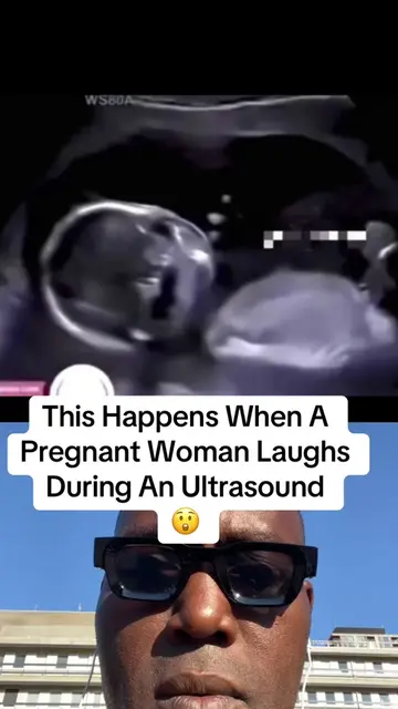 If a mother laughs during pregnancy, the natural movement of her body can often 