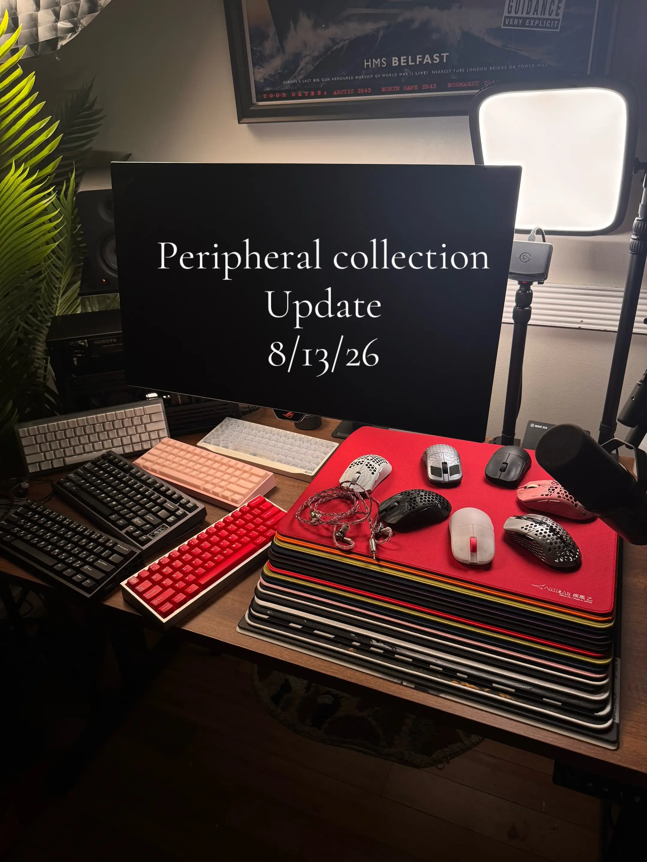 Rate collection #techtok #peripherals #gaming #setup #minimalist 