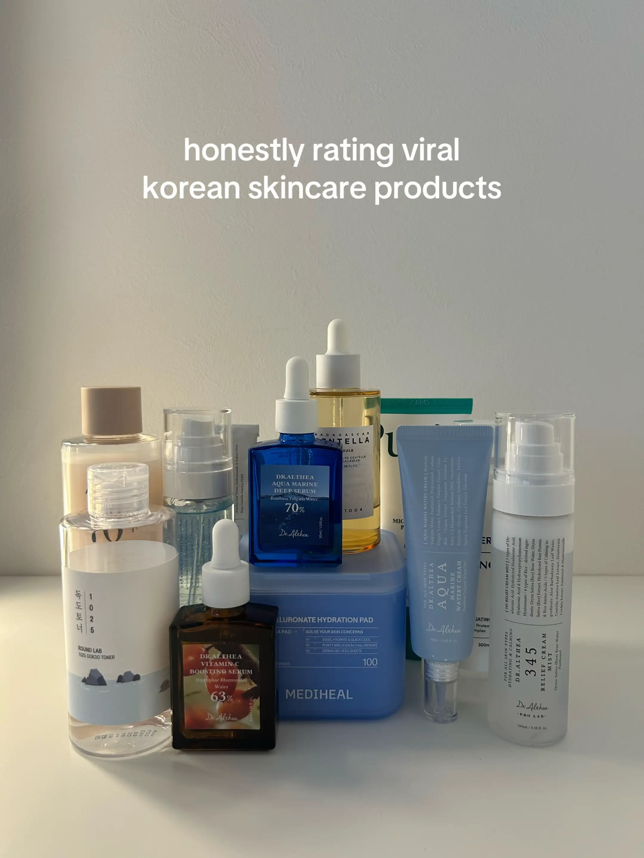 rating viral skincare products 🤍 #skincare #skincaretips #kbeauty #skingoals #x