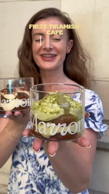 London’s first tiramisu cafe ☕️  This is what I’ve been waiting for - London now