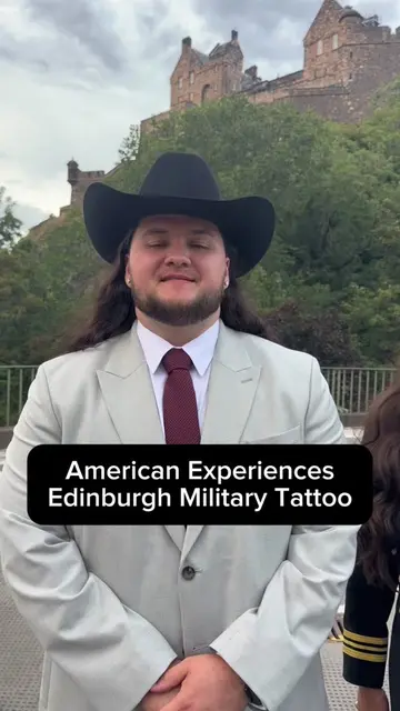 American experiences Edinburgh Military tattoo (invited) @edinburghmilitarytatto