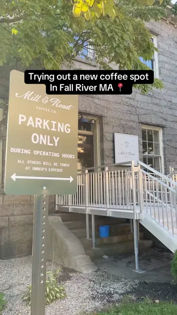 @Mill&RoastCoffeeCo. MA  #coffee #fallriver #newspot #fypp #esthetic 