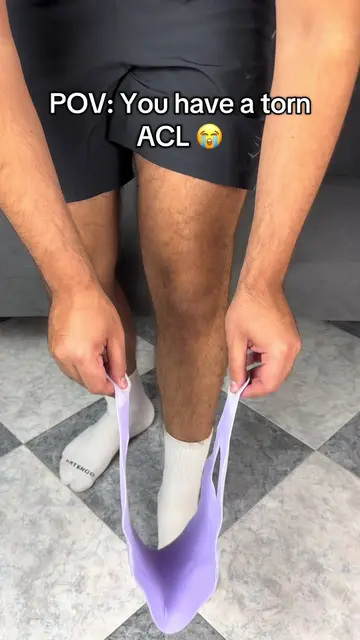 If you had a torn ACL, you know this feeling 😩🥺 #acl #tornacl #aclrecovery #kn