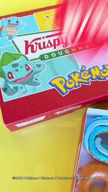 Trainers, your sweet doughnut adventure starts 8/18! 🍩 An iconic lineup of Poké