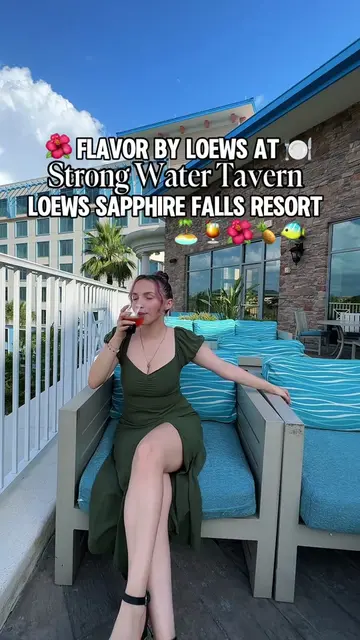🌴✨ Did you know you can dine at Loews Sapphire Falls Resort even if you’re not 