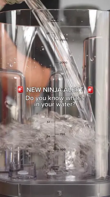 🚨New Ninja Alert🚨 Ninja HydraSense provides intelligent water filtration that 