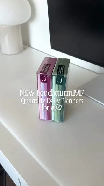 Unboxing the NEW Quarterly Daily Planner 2027 ✨ There’s nothing like opening a n