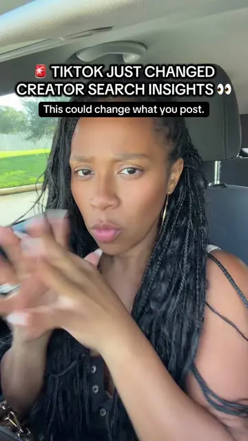 TikTok quietly changed Creator Search Insights 👀🔥 and this could completely ch