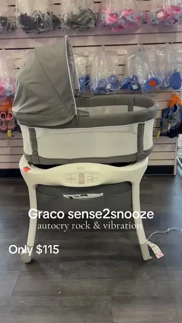 📸 Graco Sense2Snooze Our Price : only $115 Originally Retailed: $329+ 💡This ba