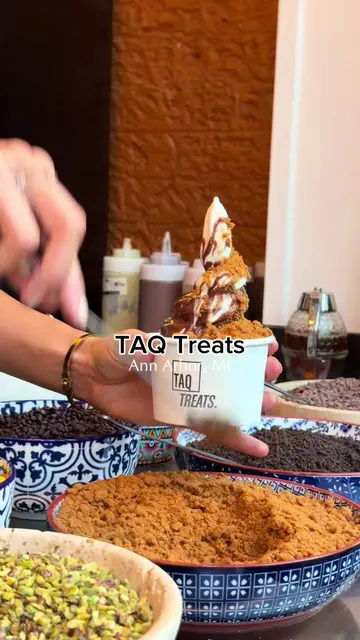 I visited @taqannarbor  to try their new treats window and it was soooo good! I 