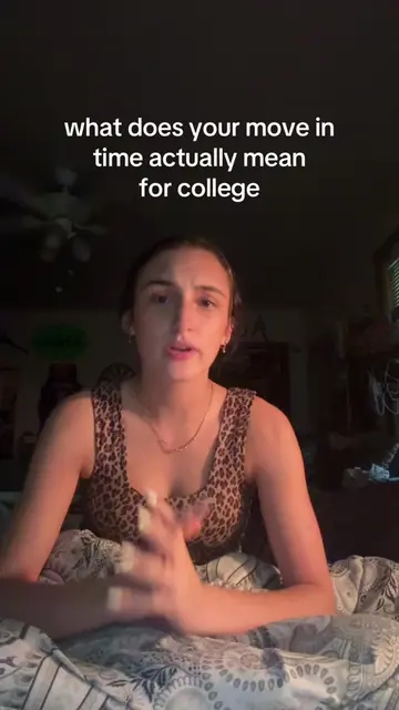 WHAT YOUR MOVE IN TIME ACTUALLY MEANS FOR COLLEGE | #movein #moveintime #explain