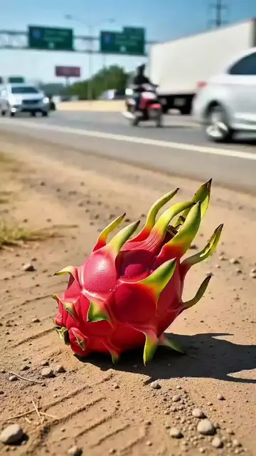 Dragon Fruit: Nature’s Secret, Watch It Grow: Dragon Fruit #dragonfruit #tiktokg