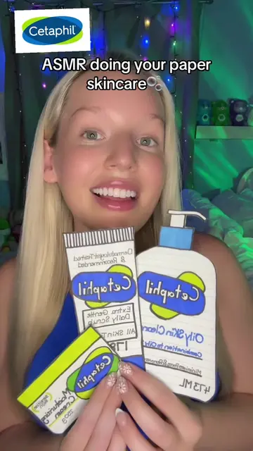 Let’s do YOUR paper skincare!🫧 @cetaphilcanada #artofcetaphil #asmr #sharpieart