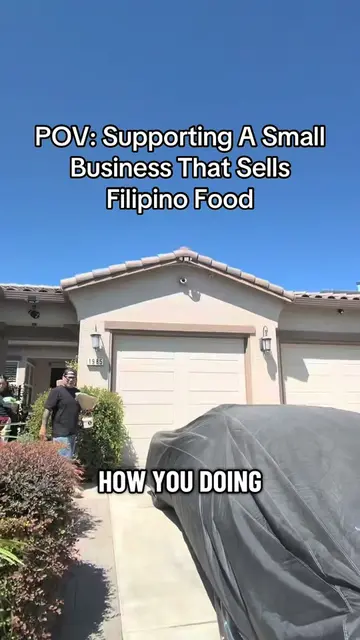 POV: Supporting A Small Business That Sells Filipino Food #pov #Vlog #food #mukb
