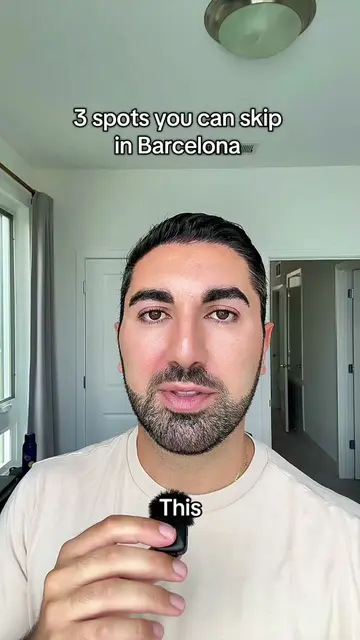 There are a few things in Barcelona that I think you can skip and these are 3 of