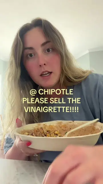 @Chipotle I’m begging let me buy a tub of it  #chipotle #chipotlevinaigrette #ch