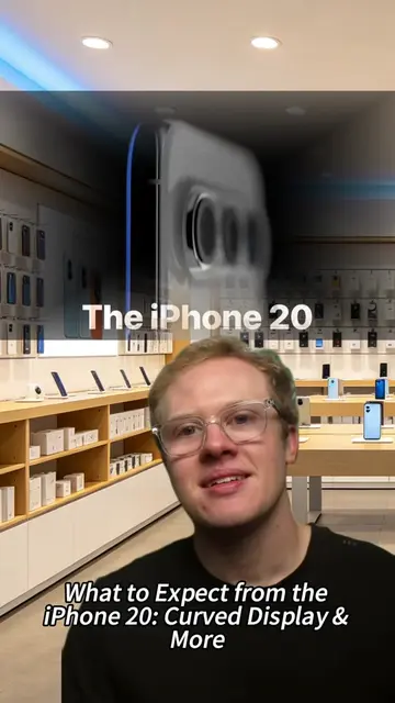 Exciting rumors are swirling about the iPhone 20! With a stunning curved, bezel-