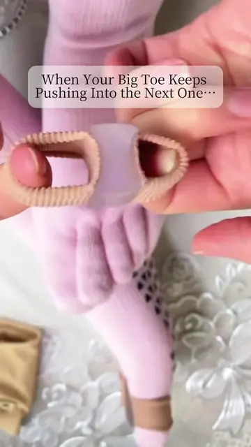 When your big toe keeps drifting into the second toe, that constant pressure can